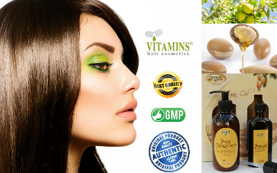 Vitamins Argan Styling Cream Product Description