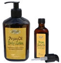 vitamins argan body oil and lotion